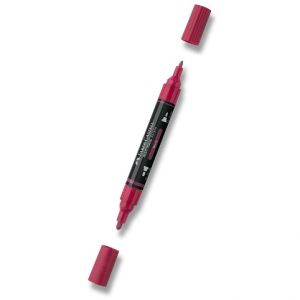 Akrylový popisovač Faber-Castell Multimark - 433, berry
