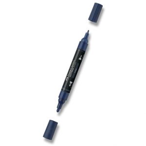 Akrylový popisovač Faber-Castell Multimark - 450, indigo