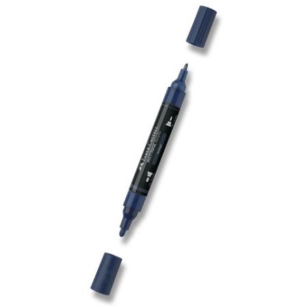 Akrylový popisovač Faber-Castell Multimark - 450, indigo