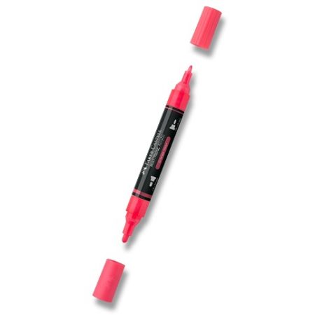 Akrylový popisovač Faber-Castell Multimark Neon - 255, orange neon