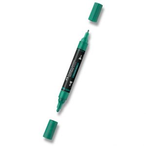 Akrylový popisovač Faber-Castell Multimark - 358, emerald green