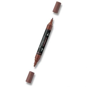 Akrylový popisovač Faber-Castell Multimark - 378, chestnut