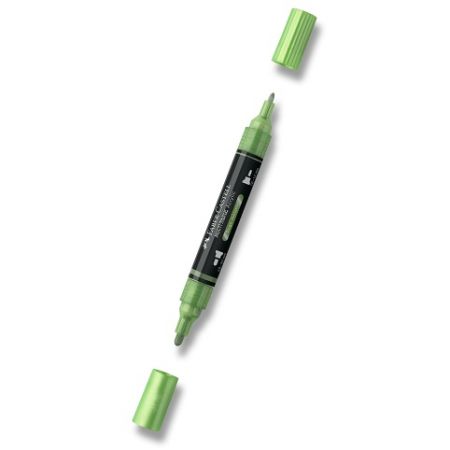 Akrylový popisovač Faber-Castell Multimark Metallic - 298, sage metallic