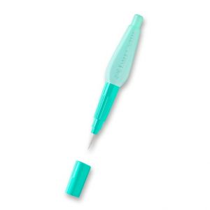 Štěteček se zásobníkem na vodu Faber-Castell Tropical - tyrkysový
