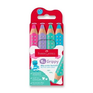 Pastelky Faber-Castell Grippy Pastel - 4 ks