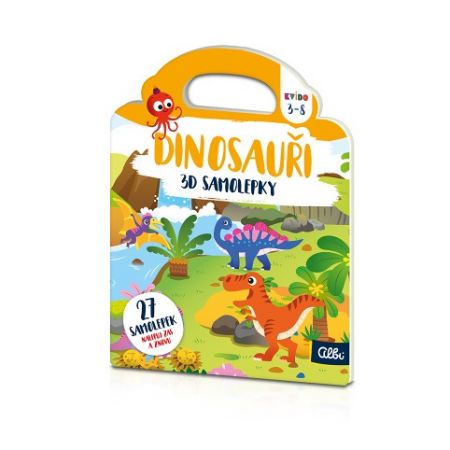 ALBI 3D samolepky: Dinosauři - Kvído