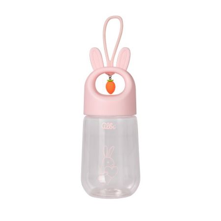ALBI Tritanová láhev s ozdobou - Králík 480 ml