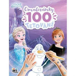 Omalovánky a 100 tetování FROZEN - Ledové království