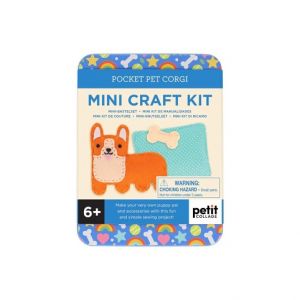 Petit Collage Mini sada na vyšívání Corgi