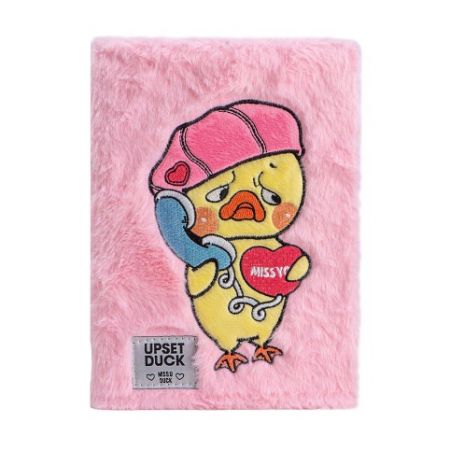 ARGUS Zápisník růžový 14,8 x 21 cm UPSET DUCK 14520002