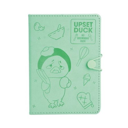 ARGUS Zápisník zelený 12 x 16,9 cm UPSET DUCK 14720003