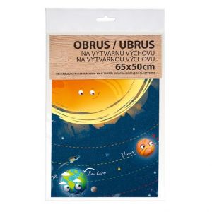 ARGUS Ubrus na výtvarnou výchovu Vesmír, 65x50 cm 18100428