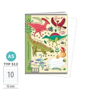 ARGUS Sešit A5 TYP 512 Dinosauři 1591042501