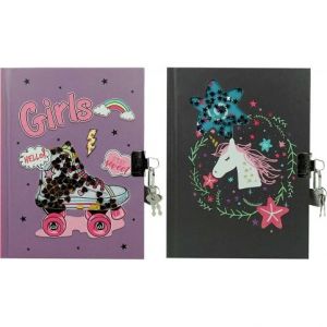 Památník se zámečkem Girls 70g 80 listů čistý