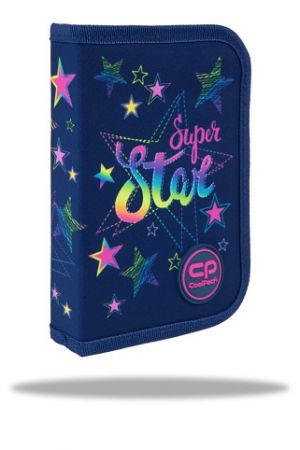 Penál 1 zip Clipper STARS - prázdný
