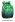 Školní batoh FAST 16" Game Over Gradient Green