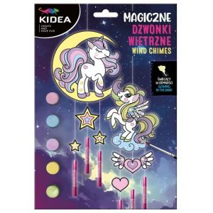 Zvonkohra svítící ve tmě Wind Chimes Unicorn