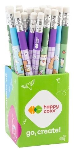 Tužka s gumou trojhranná JUMBO KAPYBARA 2B