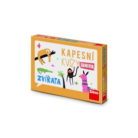 DINO Kapesní kvízy junior – Zvířátka