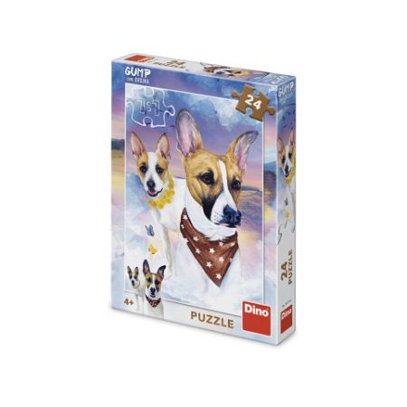 DINO Puzzle Gump Jsme dvojka 24 dílků