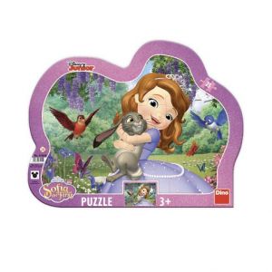 DINO Puzzle Sofie a zvířátka 25 dílků deskové