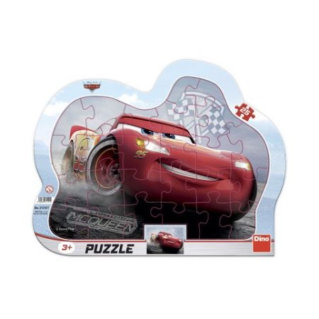 DINO Puzzle Cars 3 Blesk McQueen 25 dílků deskové