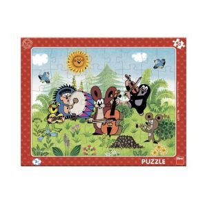DINO Puzzle Krtek a kapela 40 dílků deskové