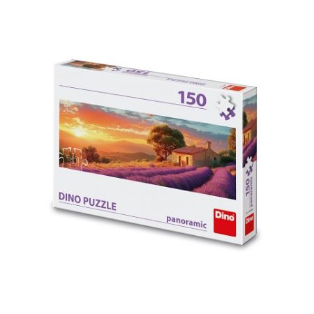 DINO Puzzle Úchvatná krajina 150 dílků panoramic