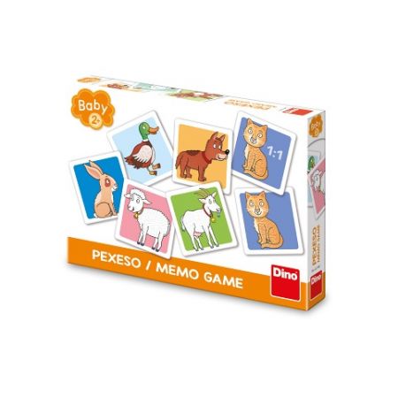 DINO Baby pexeso Domácí zvířátka