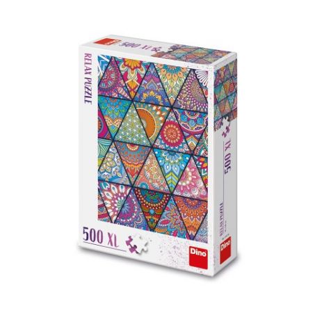 DINO Puzzle Dlaždice 500 xl dílků relax