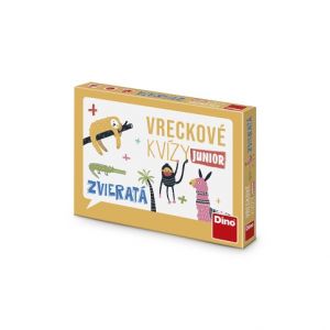 DINO Vreckové kvízy junior – Zvieratá SK