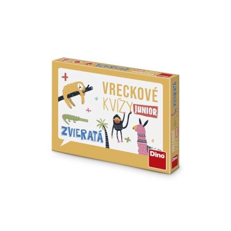 DINO Vreckové kvízy junior – Zvieratá SK