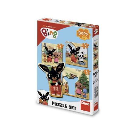 DINO Puzzle set  Bing a kamarádi 3–5 dílků baby