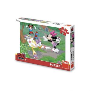 DINO Puzzle Minnie sportuje 100 xl dílků