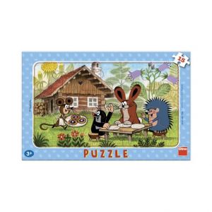 DINO Puzzle Krtek na návštěvě 15 dílků deskové