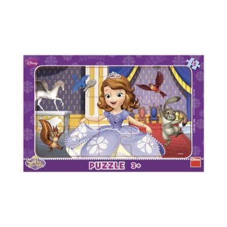 DINO Puzzle Sofia první 15 dílků deskové