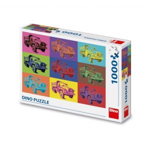DINO Puzzle Pop Art Tatra 1000 dílků