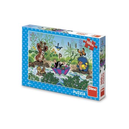 DINO Puzzle Krtečkova plavba 100 xl dílků