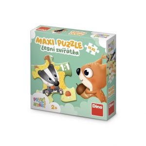 DINO První hraní: Lesní zvířátka 15 maxi Puzzle