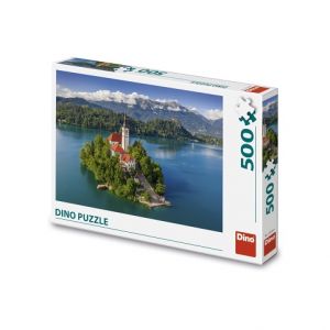 DINO Puzzle Jezero Bled 500 dílků
