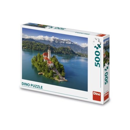 DINO Puzzle Jezero Bled 500 dílků
