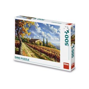 DINO Puzzle Malovaná vinice 500 dílků