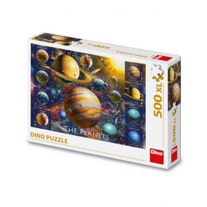 DINO Puzzle Osm planet 500 xl dílků