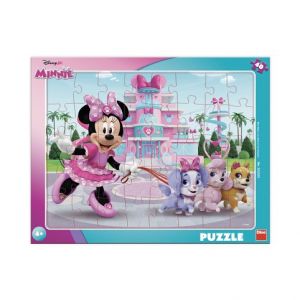 DINO Puzzle Minne s pejsky 40 dílků deskové