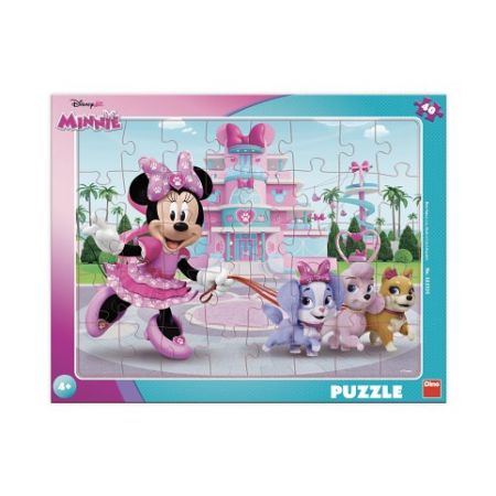 DINO Puzzle Minne s pejsky 40 dílků deskové