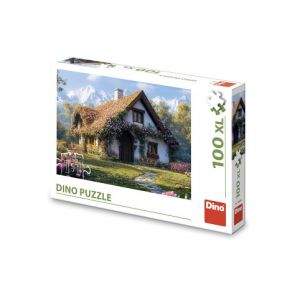 DINO Puzzle Chata v údolí 100 XL dílků