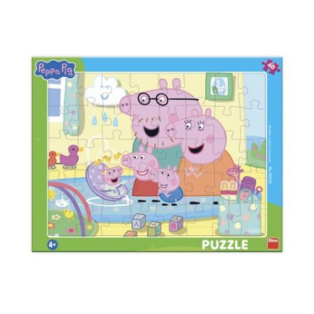 DINO Puzzle Pappa Pig: Sourozenci 40 dílků deskové