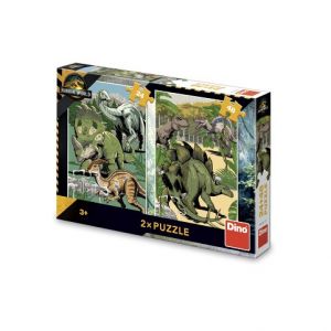 DINO Puzzle Jurský svět 24+48 dílků
