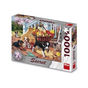 DINO Puzzle Štěňata 1000 dílků secret collection