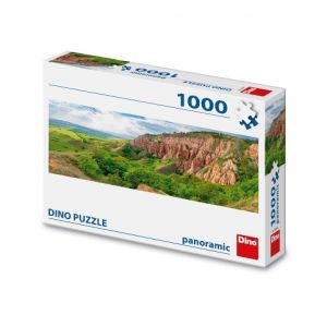 DINO Puzzle Červená rokle 1000 dílků panoramic